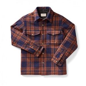 Filson 100% Mackinaw Wool Jacket navy/copper